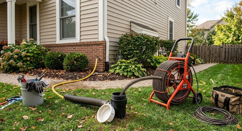Sewer Line Unblocking in Fredericksburg, VA