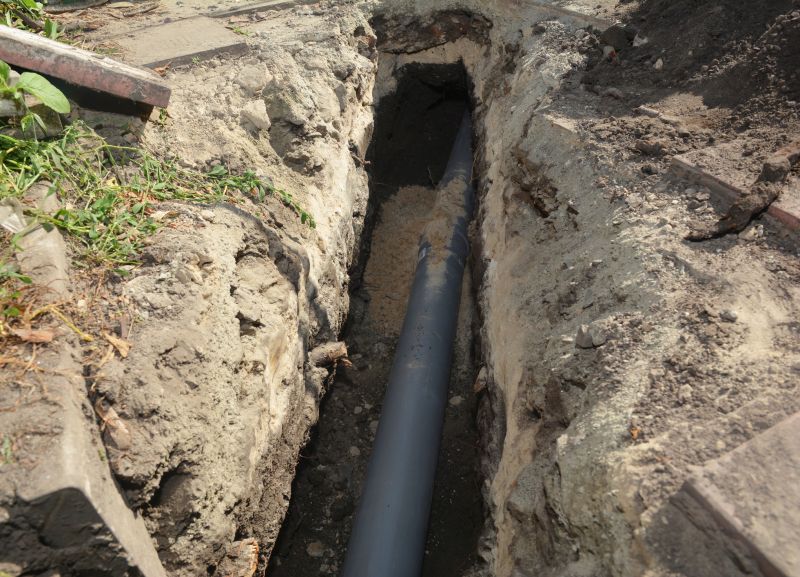 Sewer Main Installation in Austin, TX
